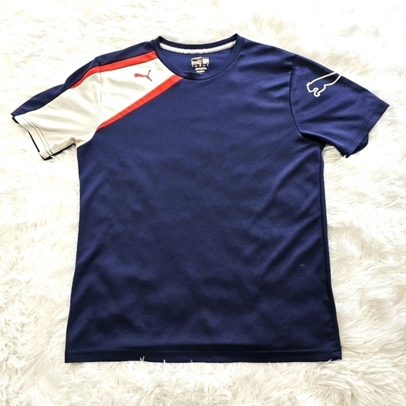 Puma Men's short sleeve soccer tee size small - Picture 1 of 7